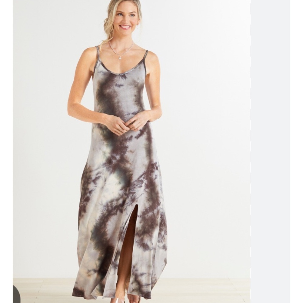 Peyton Jensen Women's Ceci Cami Tie Dye Maxi Dress Size XS